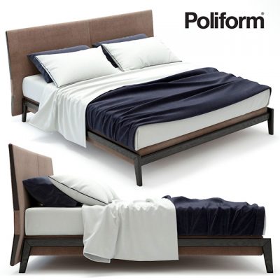 Poliform Ipanema Bed 3D Model