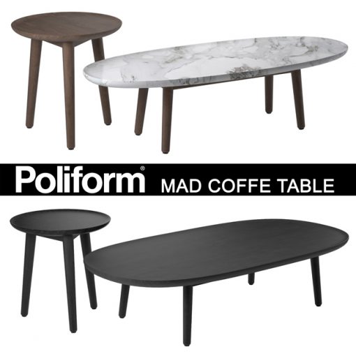 Poliform Mad Coffee Table 3D Model