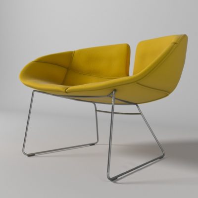 Poltrona Fjord Chair 3D Model