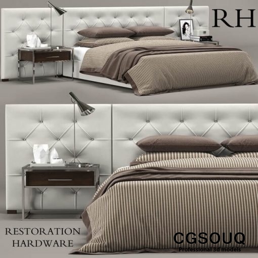 Restoration Hardware Bed 1