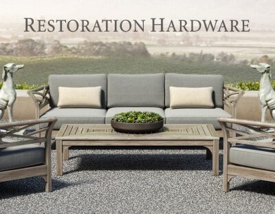 Restoration Hardware King Collection Outdoor Furniture Set 2