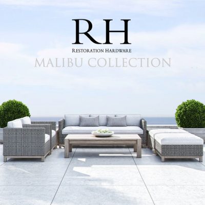 Restoration Hardware Malibu Sofa Collection 3D Model