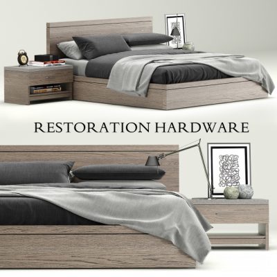Restoration Hardware Modern Meade Bed 3D Model