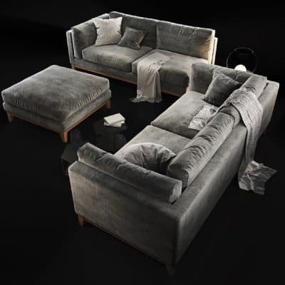 Sofa Realistic 3D model