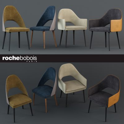 Roche Bobois Fenice Chair 3D Model