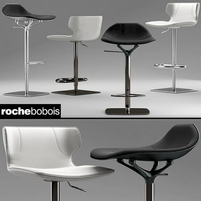 Roche Bobois Tabouret Bump Bar Stool Chair 3D Model