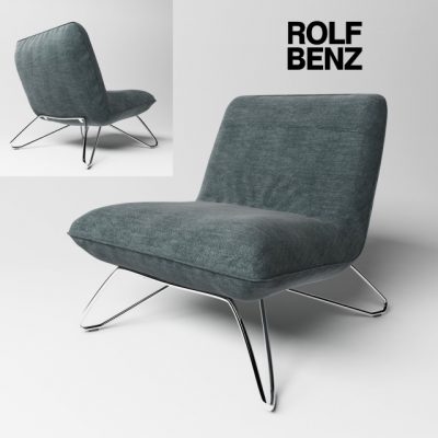 Rolf Benz 394 Chair 3D Model