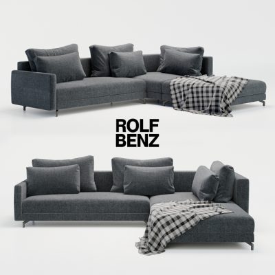 Rolf Benz Nuvola Corner Sofa 3D Model