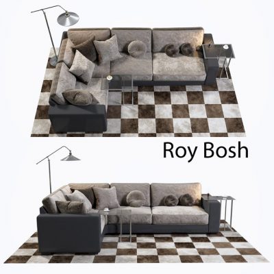 Roy Bosh Decadence Sofa 3D Model
