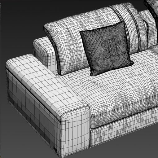 Rugiano Miami Sofa 3D Model 3