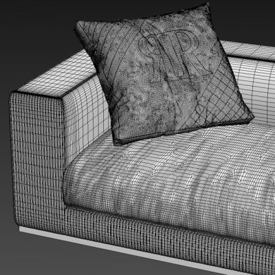 Rugiano Vogue Sofa 3D Model 3
