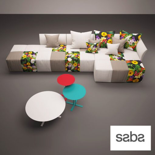 Saba Pixel Sofa 3D Model 2