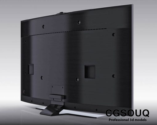 Samsung Curved UHD TV 3D model (5)