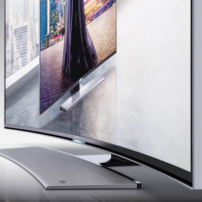 Samsung Curved UHD TV 3D model
