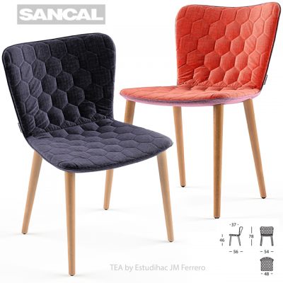 Sancal Tea Chair 3D Model