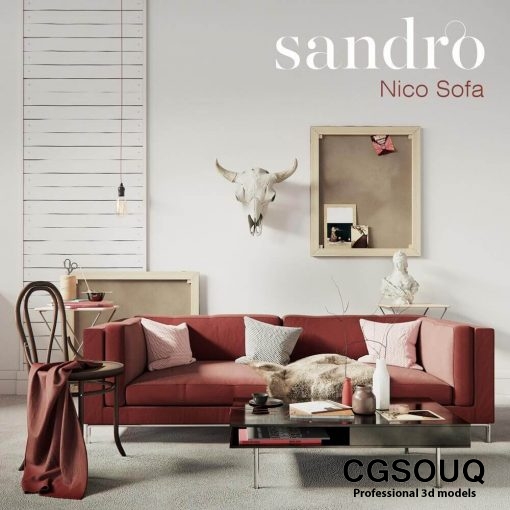 Sandro nico sofa 3D model