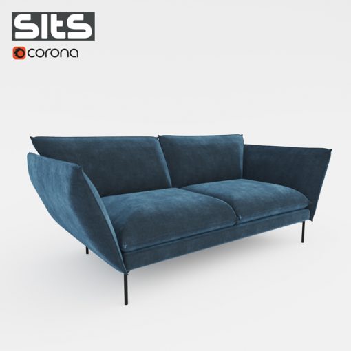 Sits Hugo Sofa 3D Model