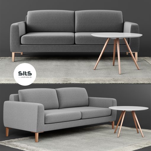 Sits Sofa 3D Model