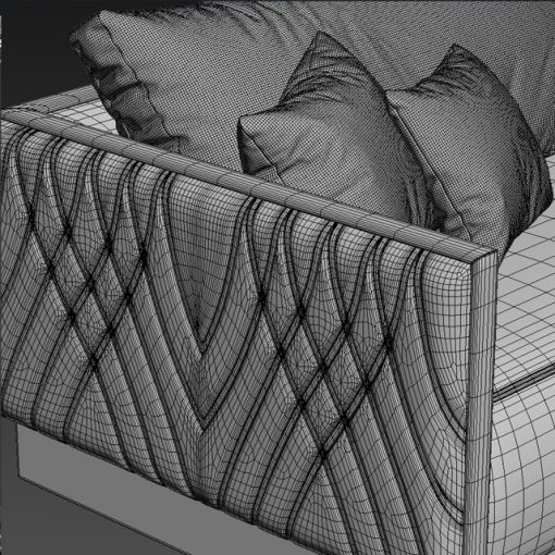 Smania Miami Sofa 3D Model 5