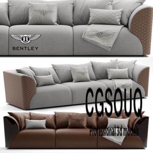 Sofa Bentley Home Winston Sofa 3D model (1)