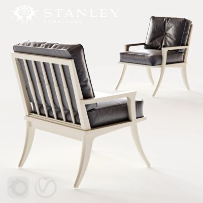 Stanley Furniture Crestaire Lena Accent Chair 3D Model