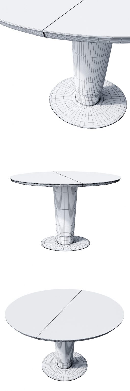 Stuart Table 3D Model 3