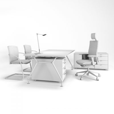 Summa M Office Furniture 3D Model