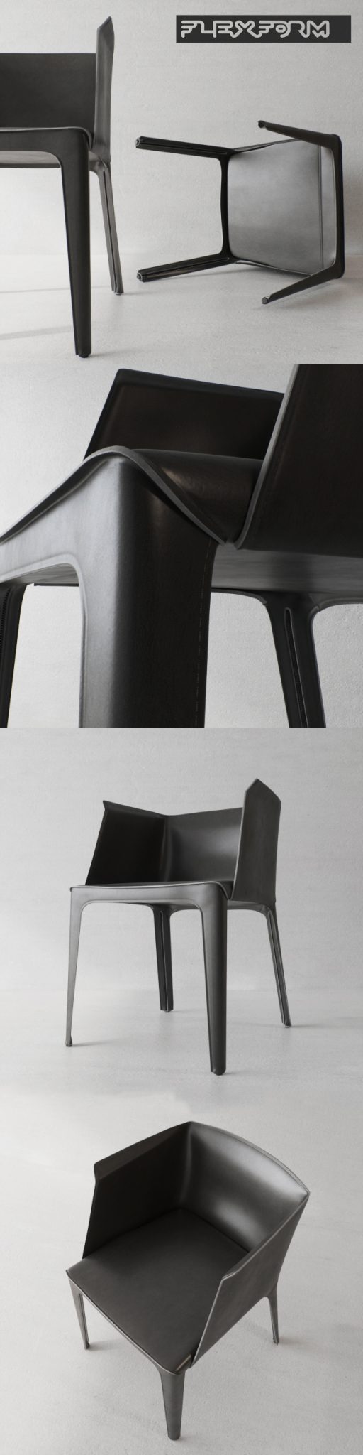 Table & Chair Set-25 3D Model 2