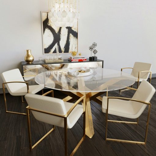 Table & Chair Set-77 3D Model 2