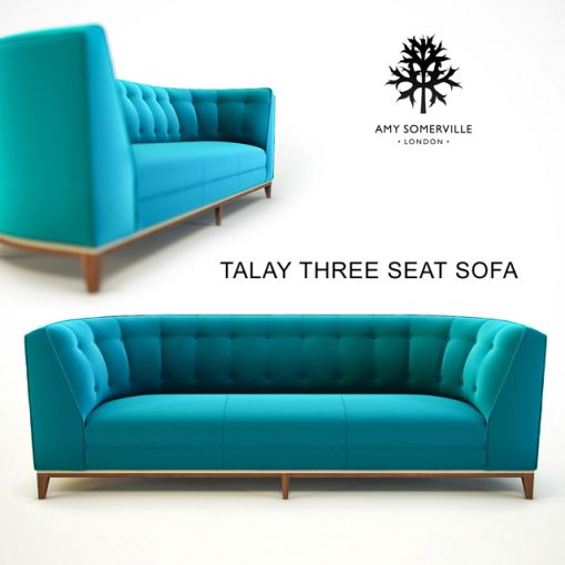 Talay 3-Seater Sofa 3D Model
