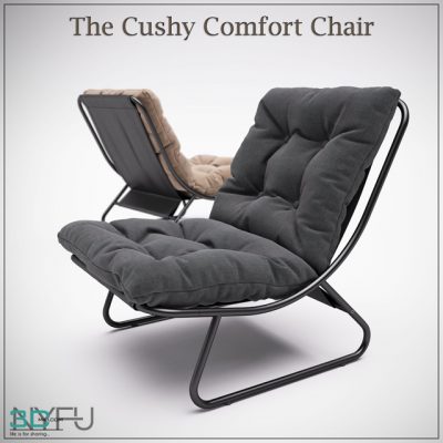 The Cushy Comfort Chair 3D Model