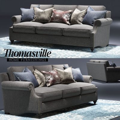 Thomasville Ancil Sofa Set-01 3D Model