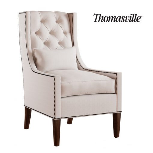 Thomasville-Chandler-Wing-Armchair-3D-Model