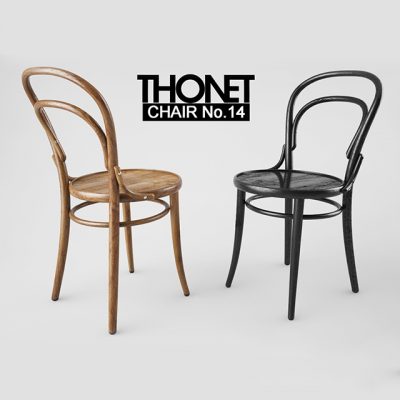 Thonet DejaVu 378 Chair 3D Model