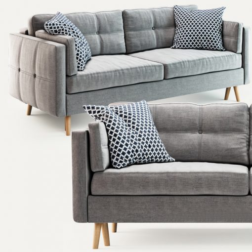 Tivoli Modern Sofa 3D Model