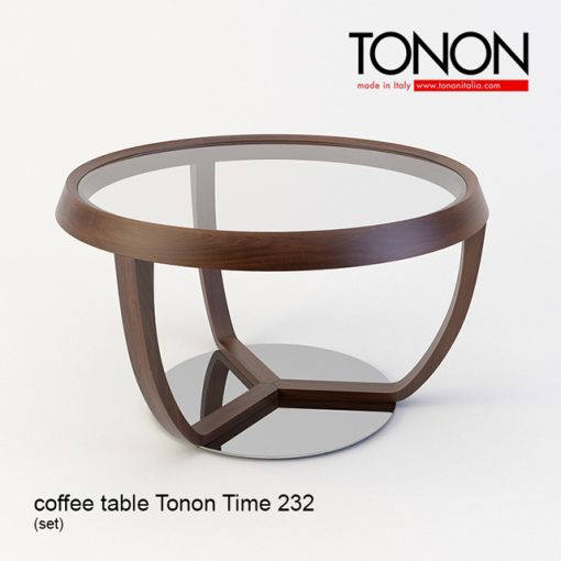 Tonon 232 Coffee Table Set 3D Model