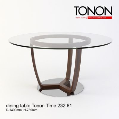 Tonon 232 Dining Table 3D Model