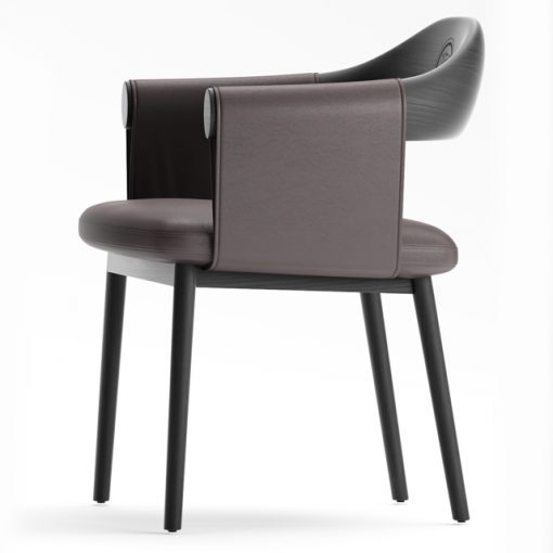 Trussardi Casa Larzia Table & Chair 3D Model 2