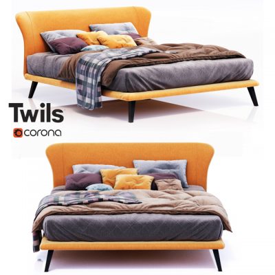 Twils Calvin Bed 3D Model
