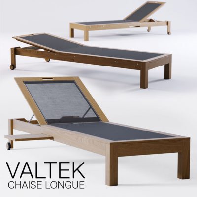 Valtek Lounge Chaise 3D Model