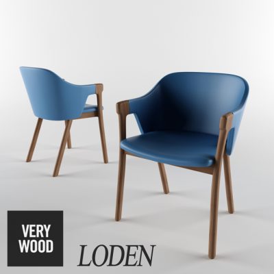 Verywood Loden Chair 3D Model