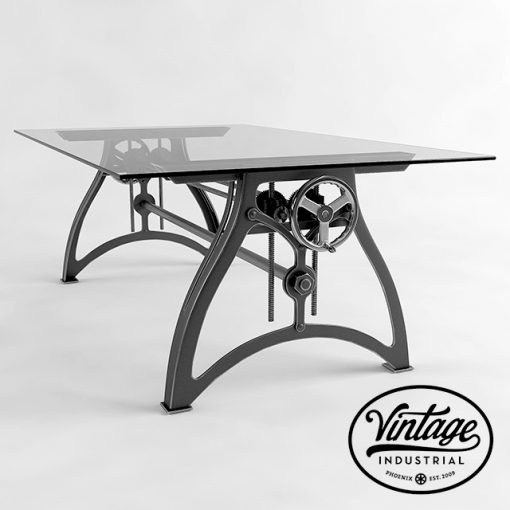Vintage Industrial Table 3D Model
