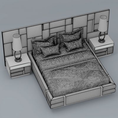 Visionnaire Beloved Bed 3D Model