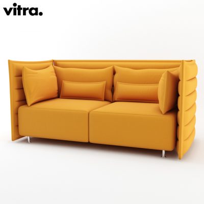 Vitra Alcove Sofa 3D Model