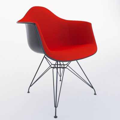 Vitra Eames Plastic Armchair 3D Model