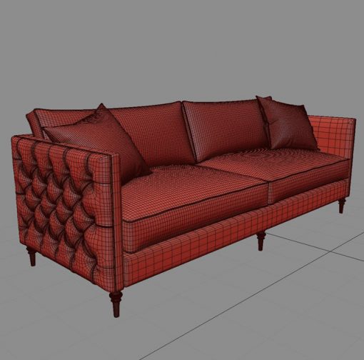 Winston Sofa 3D Model 3