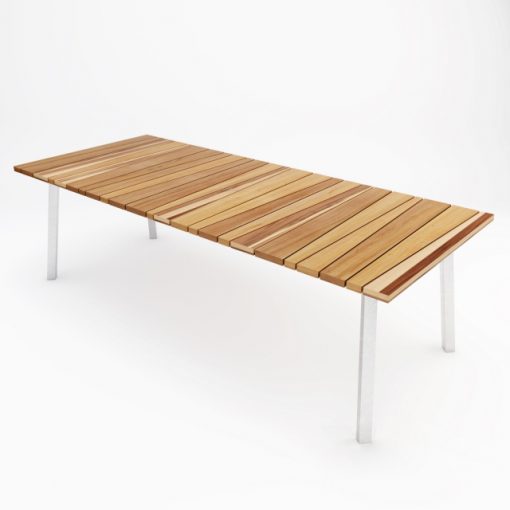 Wooden Lounge Table 3D Model
