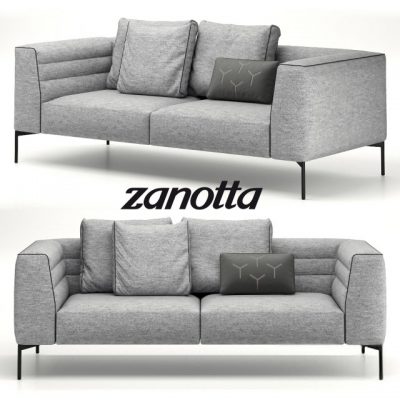 Zanotta Botero Sofa 3D Model