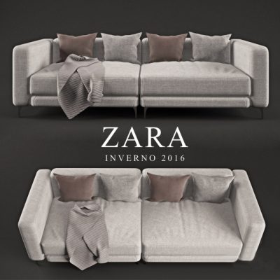 Zara Inverno Sofa 3D Model