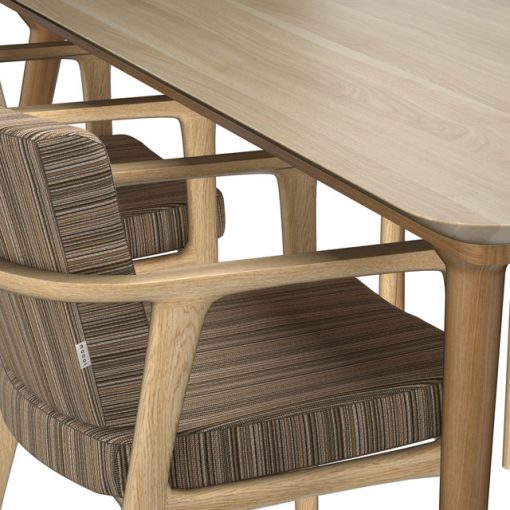 Zio Dining Table & Chair 3D Model 2